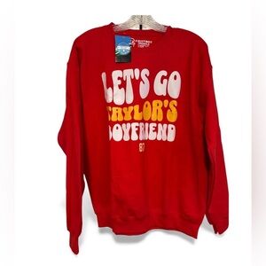 NWT Kansas City Chiefs sweatshirt Taylor SWIFT Travis KELCE size M